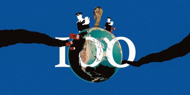 科普一下-世界杯倒计时100天：美国炸伊朗，无人谈论易地办赛